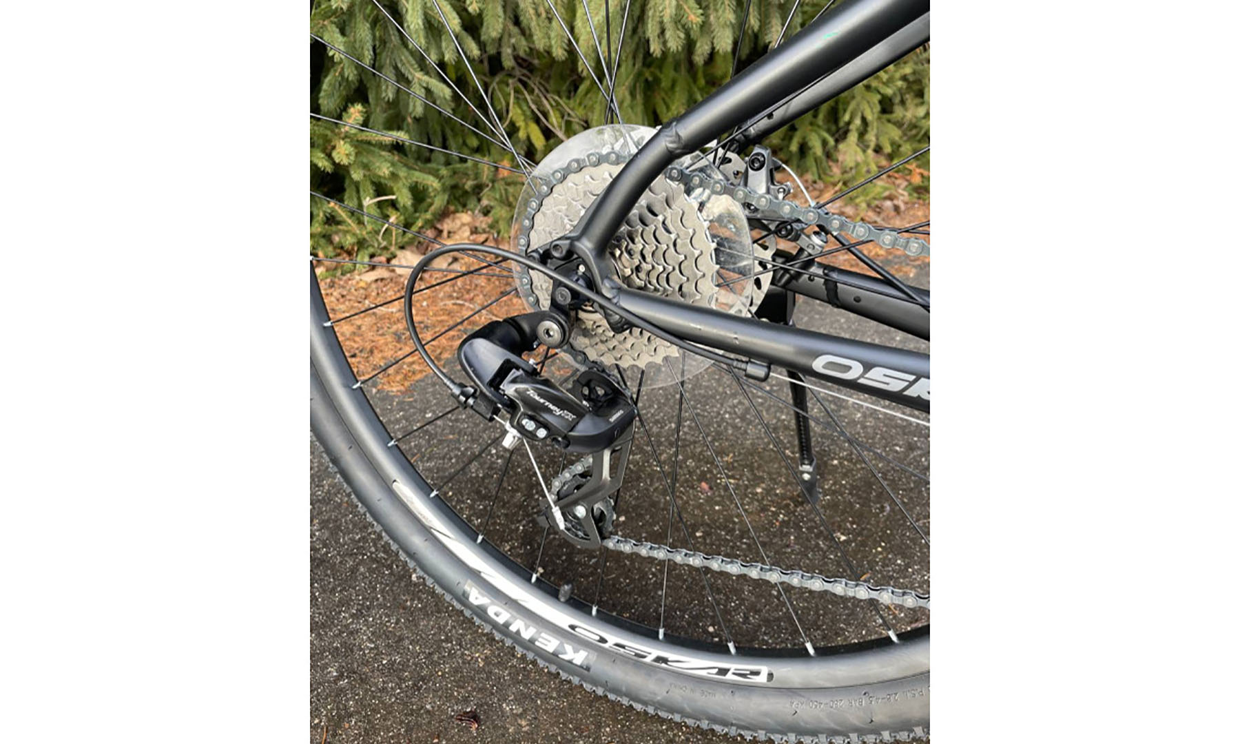 Велосипед OSKAR SHADOW 29", розмір L, рама 18", 2025, чорний матовий 6