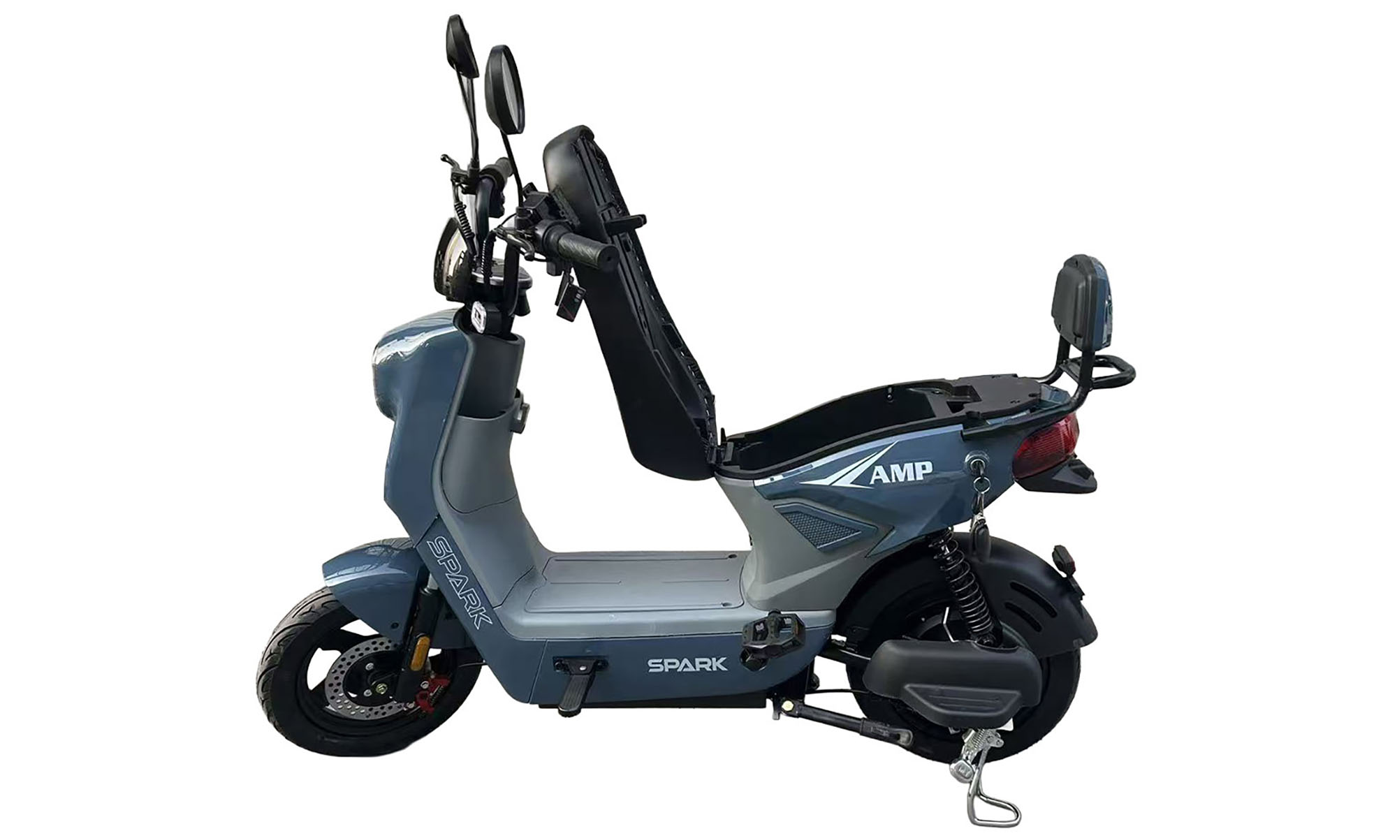 Велосипед с электромотором SPARK AMP 14", 48V/800W/25Ah, год 2026, синий 5