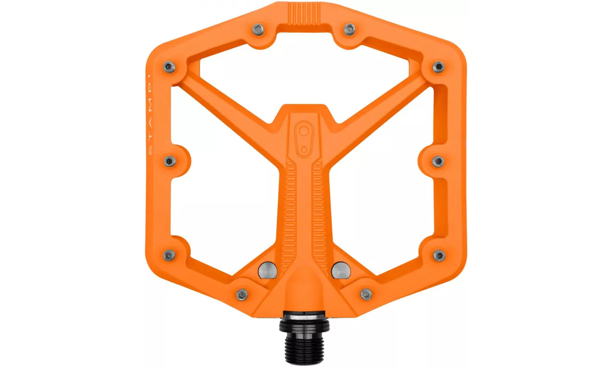 Педалі Crankbrothers STAMP 1 (GEN. 2), розмір L (43-49 eu), помаранчеві Педалі Crankbrothers STAMP 1 (GEN. 2), розмір L (43-49 eu), помаранчеві