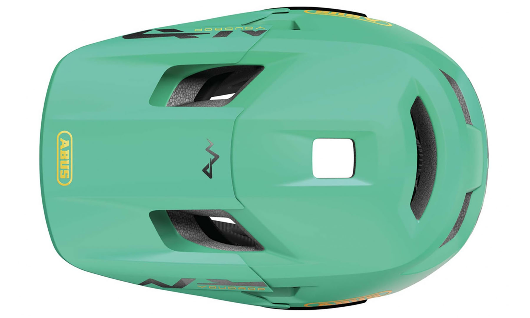 Велошлем детский ABUS YOUDROP FF salvia green, размер S (48-55 см), шалфей зеленый 3