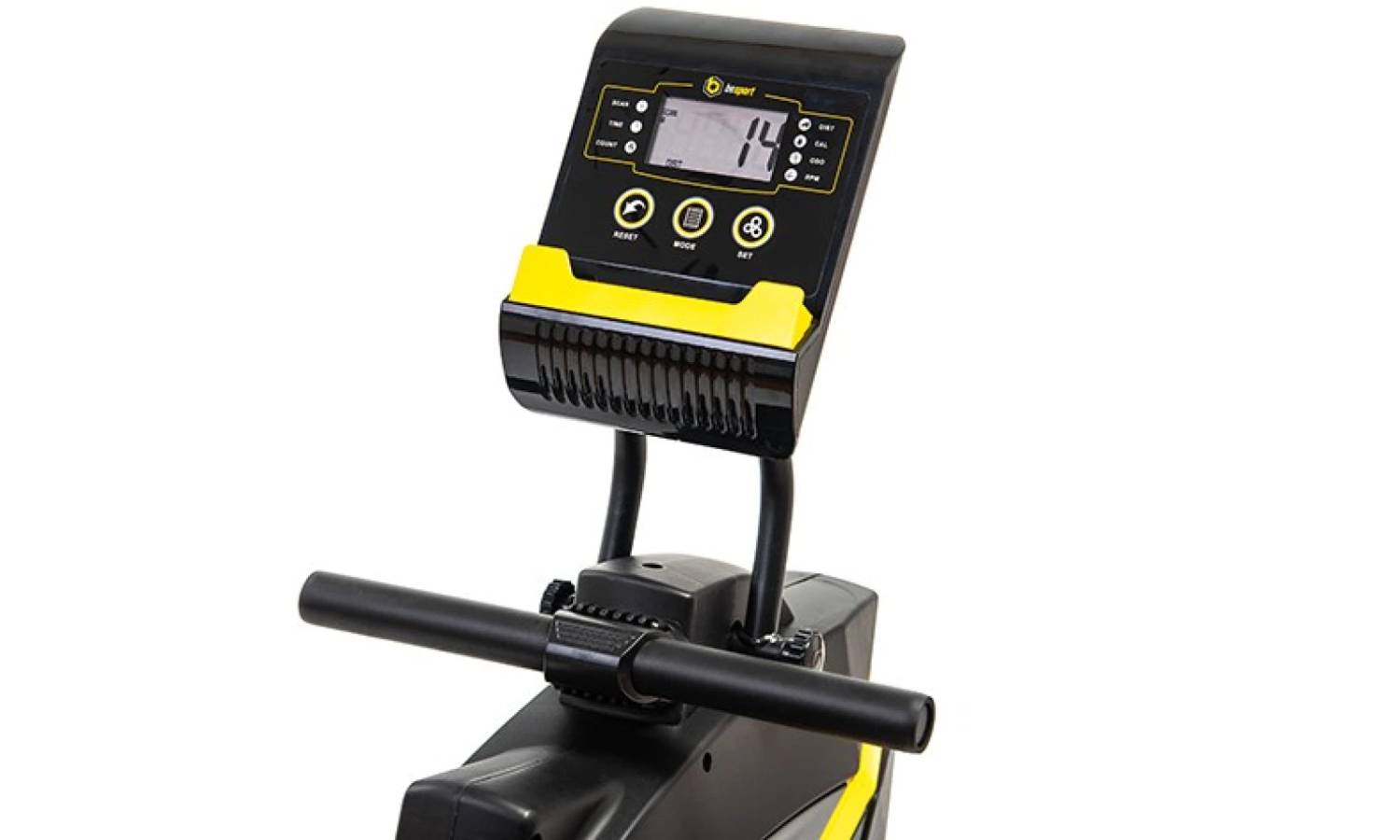 Гребной тренажер Besport BS-1006R BOATER магнитный черно-желтый 7