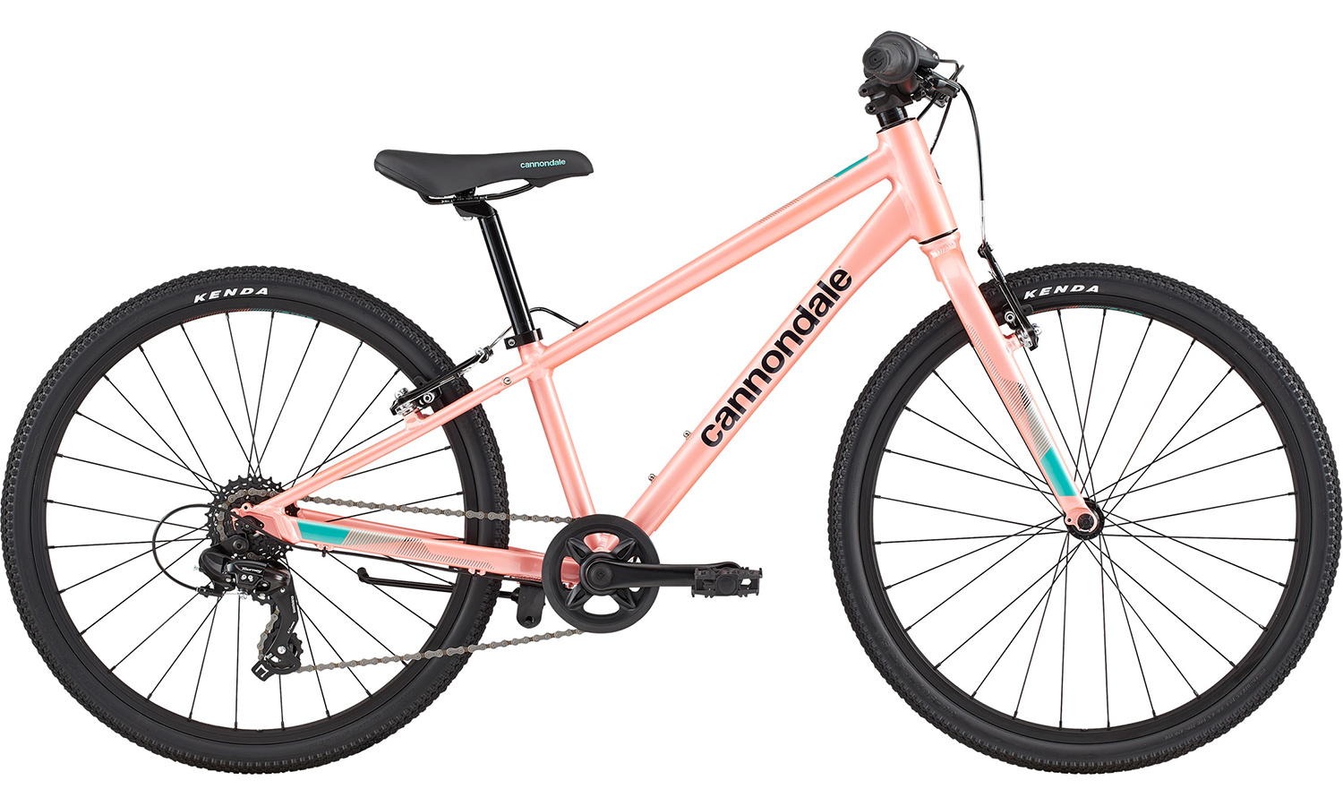 Фотографія Велосипед 24" Cannondale QUICK GIRLS OS (2020) 2020 Рожевий 