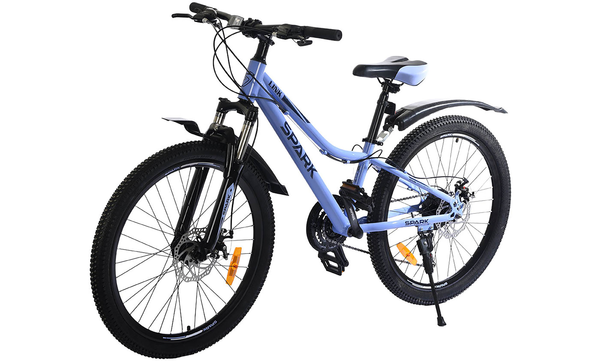 Велосипед SPARK LINK 24", размер XXS, рама 11", год 2026, Сине-фиолетовый 2 Велосипед SPARK LINK 24", размер XXS, рама 11", год 2026, Сине-фиолетовый 2