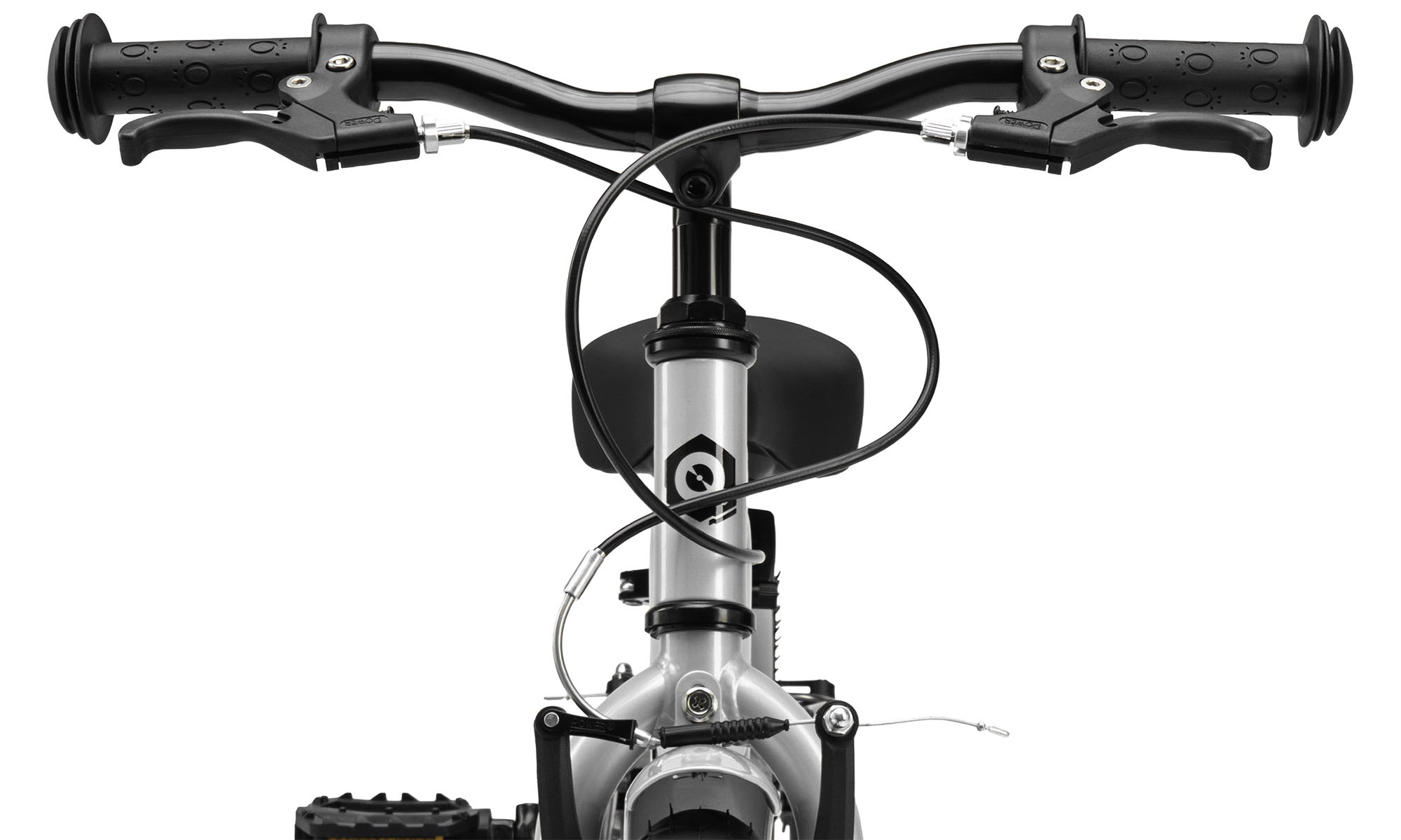 Дитячий велосипед Miqilong ST 16", One size, 2025, сріблястий 3