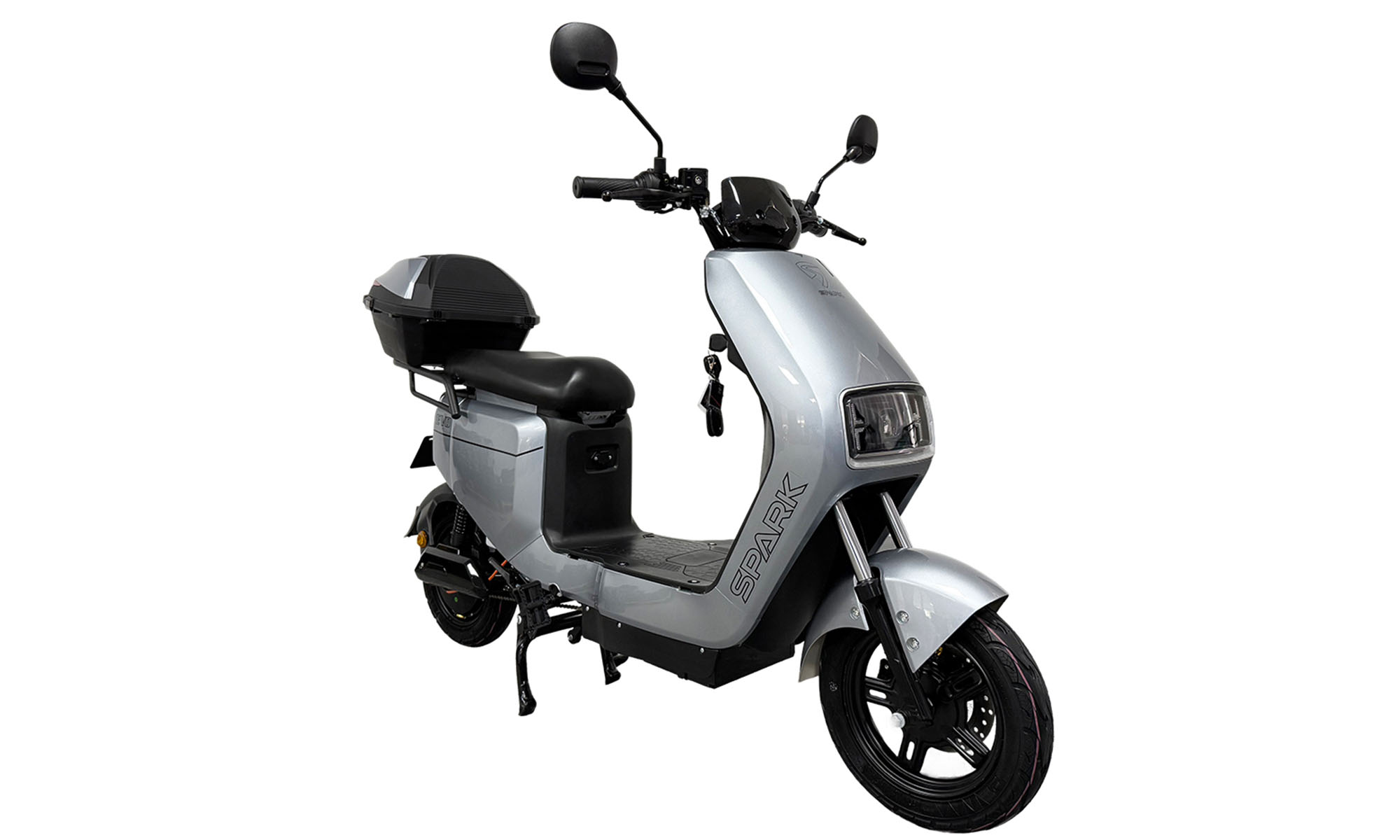 Велосипед с электромотором SPARK EVO 10", рама 14", 60V/1200W/25Ah, год 2026, серый 3 Велосипед с электромотором SPARK EVO 10", рама 14", 60V/1200W/25Ah, год 2026, серый 3