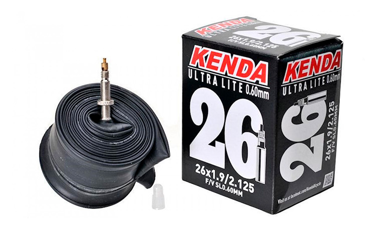 Фотография Камера Kenda 26 x1,95-2,10 Presta 60мм Ultra Lite