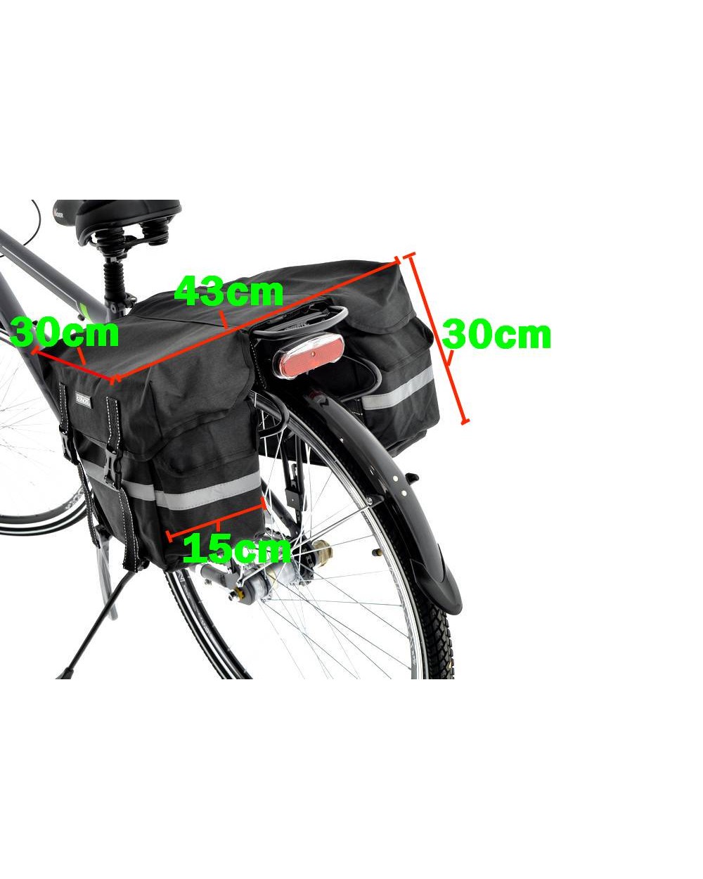 Сумка турист Kands на багажник 3