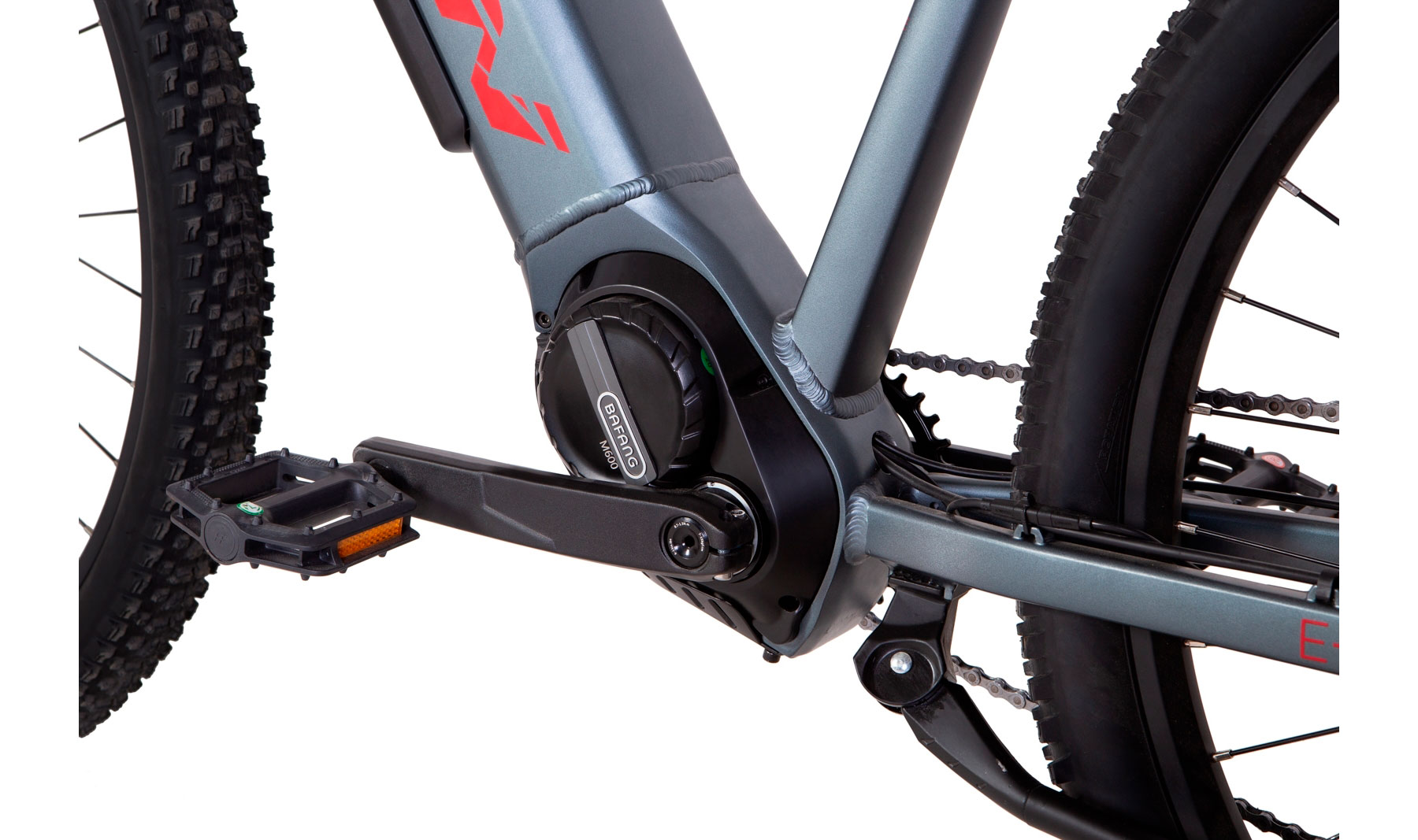 Електровелосипед Leon CHALLENGER 29" 500Вт 43В дисплей, САП, 14Ач вбудована батарея розмір L рама 19 2022 Темно-сірий 4