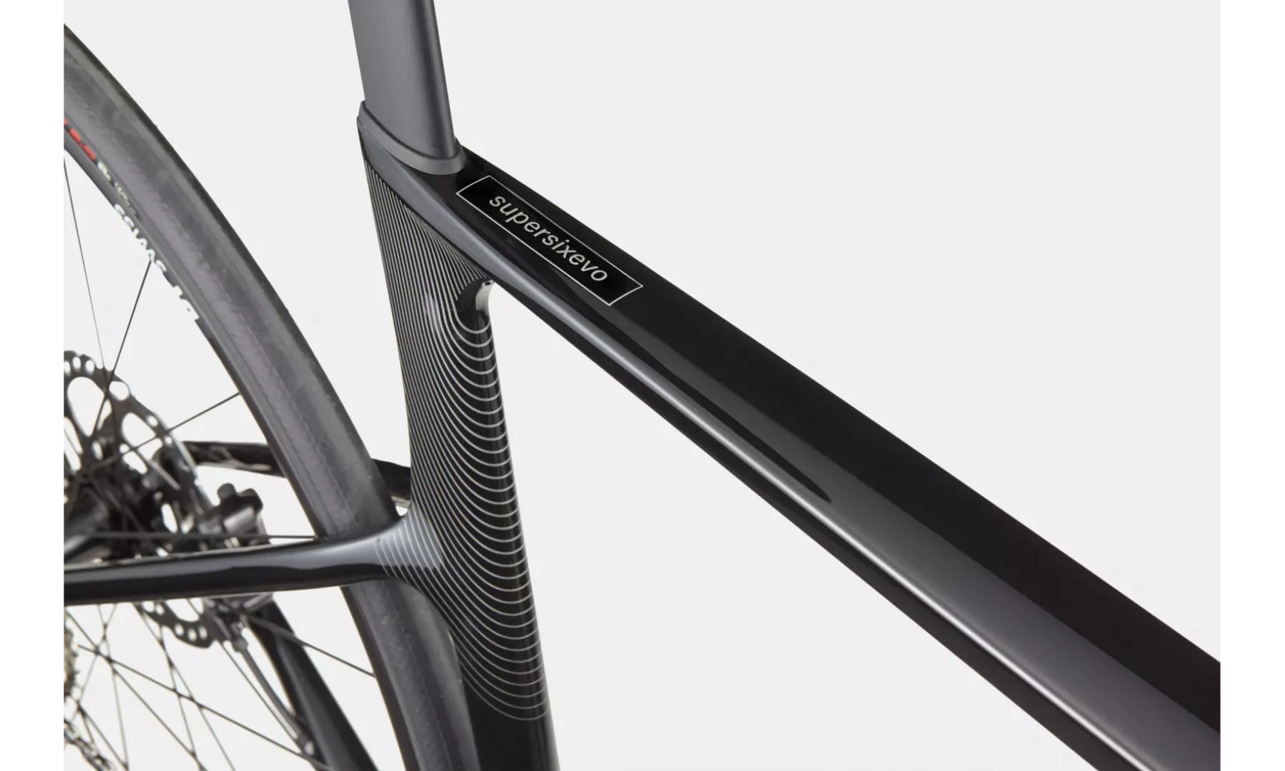 Велосипед Cannondale SuperSix EVO Carbon 3 28" розмір XL рама 58см 2024 BLK 9 Велосипед Cannondale SuperSix EVO Carbon 3 28" розмір XL рама 58см 2024 BLK 9