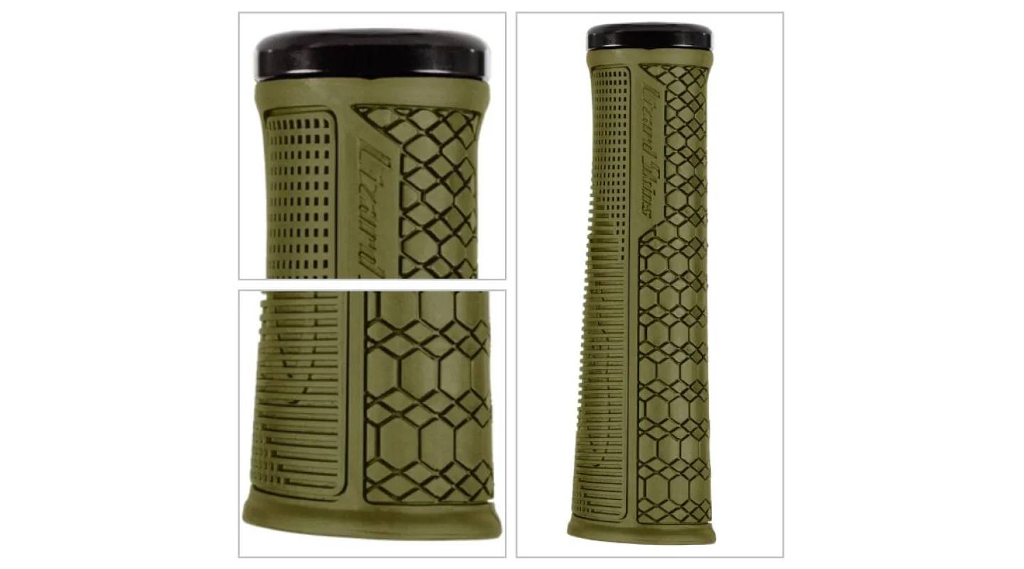 Гріпси Lizard Skins GRADIENT Lock-On, 136мм, olive green 2