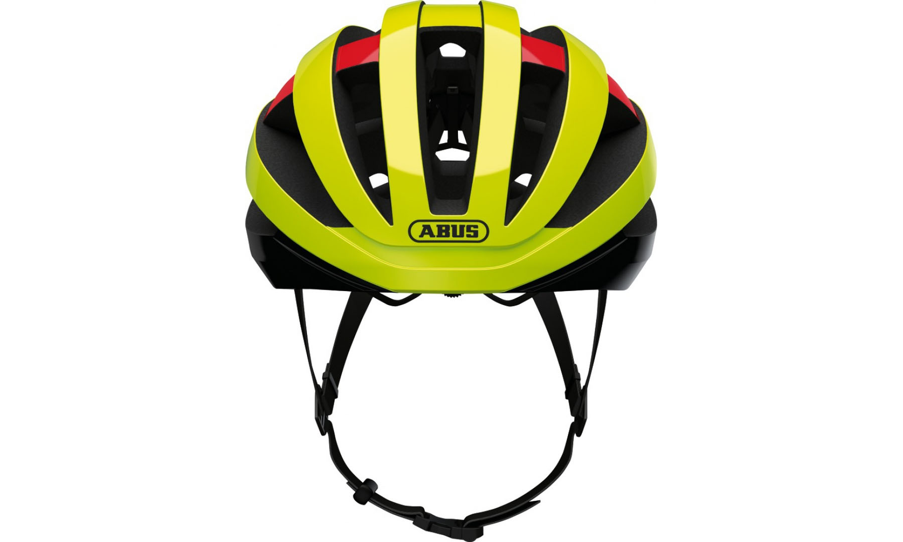 Велошолом спортивний ABUS VIANTOR Neon Yellow, розмір S (51-55 см), неоновий жовтий 4