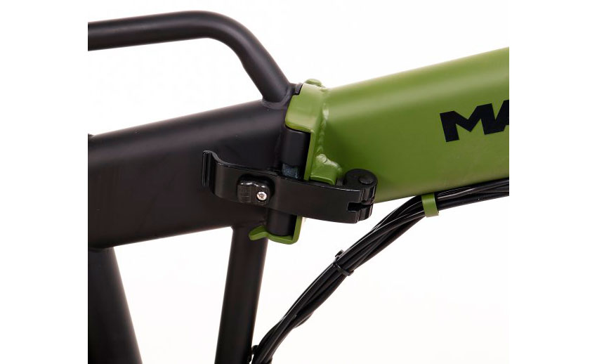 Электрический велосипед фэтбайк Maxxter URBAN MAX 20" 350W  8Ah 48 V зеленый 4