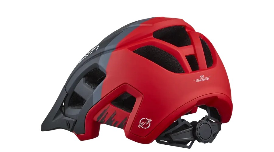 Велошлем Cairn Dust II black-red розмір 55-58 см 6