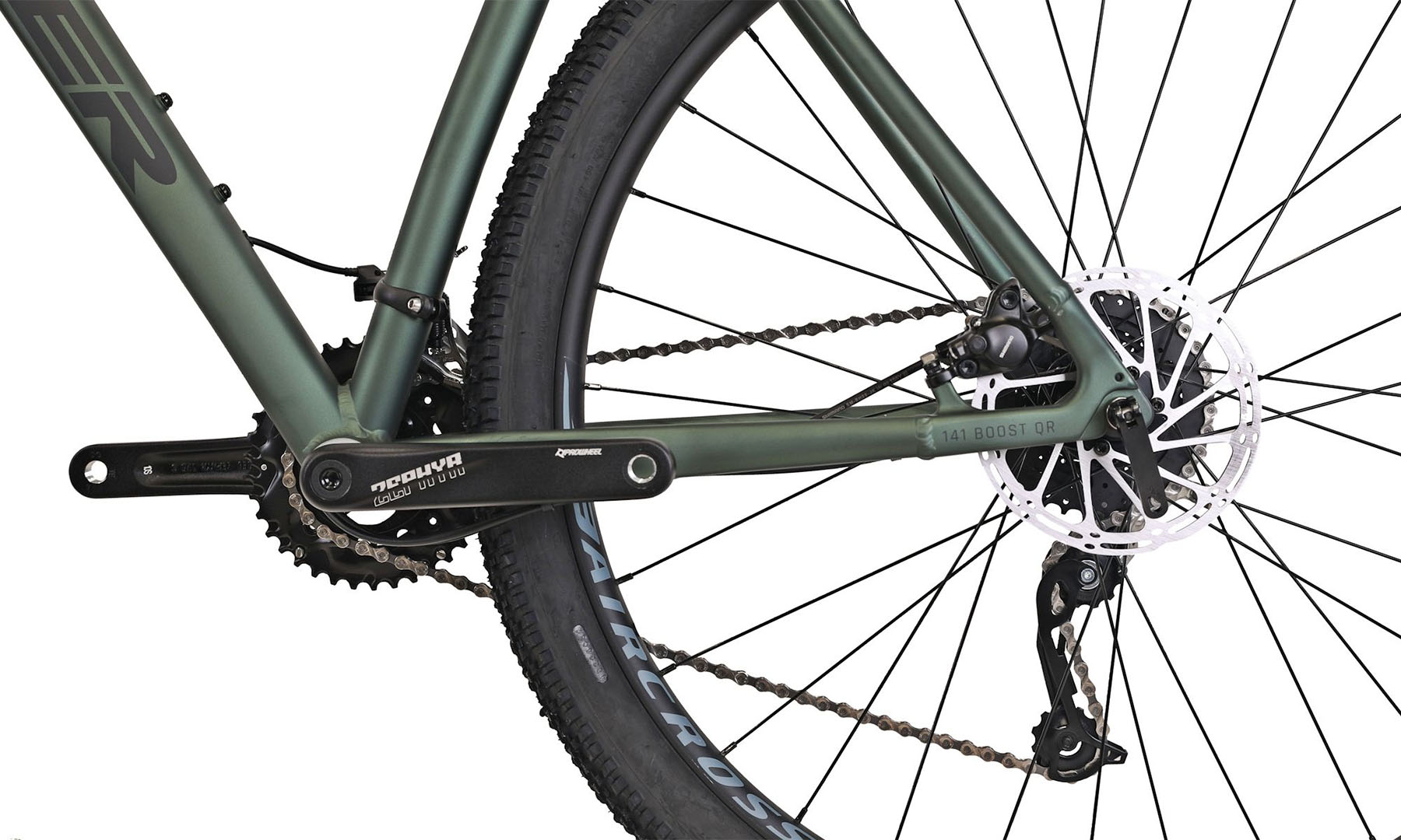 Фотография Велосипед Winner SOLID DX 29" размер рамы S 2024 Зеленый 7