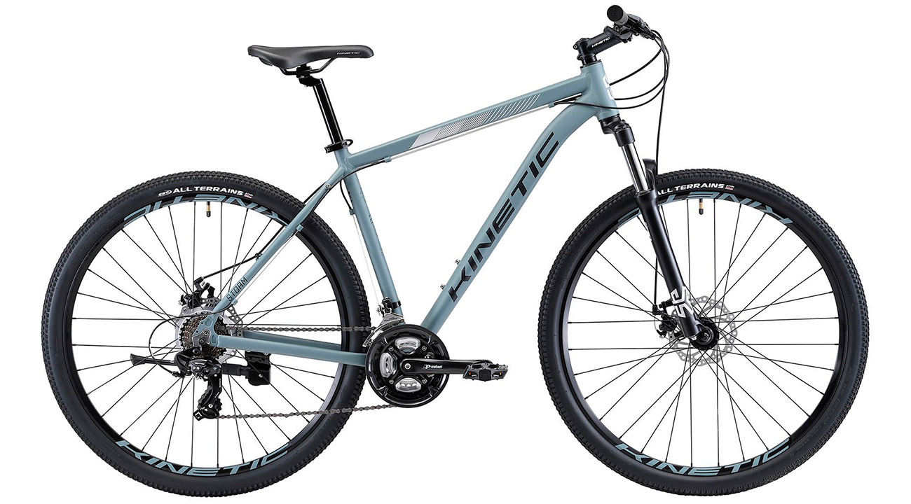 Велосипед Kinetic Storm 29” (2021) 2021 Сірий 12