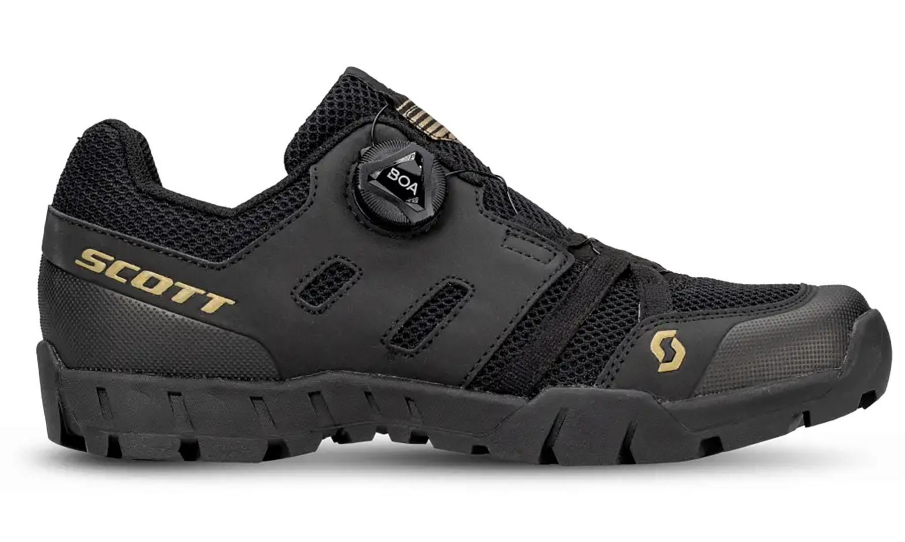 Фотография Велотуфли SCOTT SPORT CRUS-R BOA ECO W (женские) черно-золотистые, размер 37 (296568.1236) 6