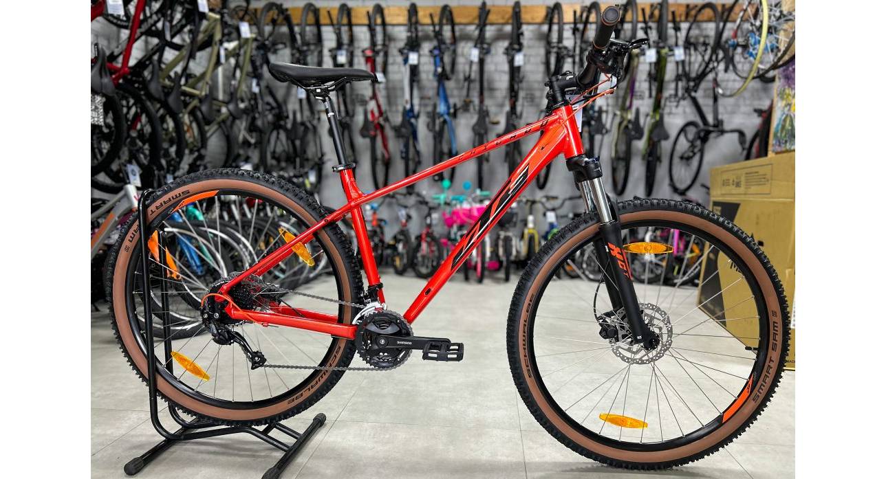 Велосипед KTM CHICAGO 291 29", размер S рама 38см (2022) Оранжевый 3