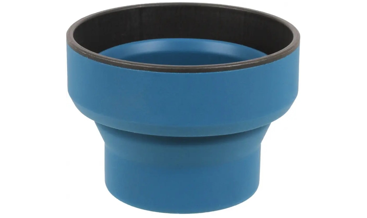 Кружка туристическая складная Lifeventure Silicone Ellipse Mug navy blue 2