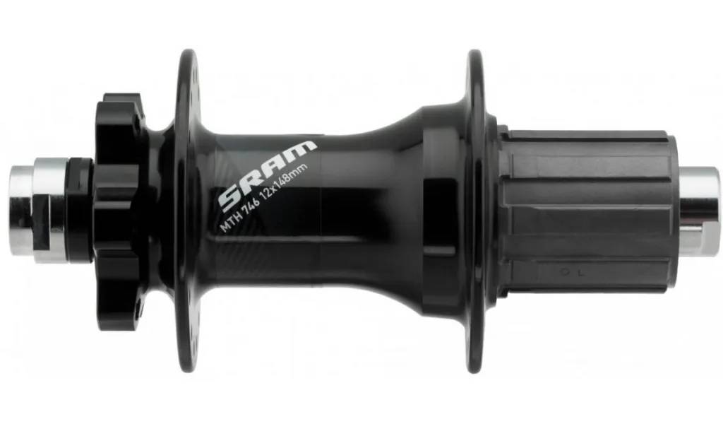 Фотография Втулка SRAM 746 Задняя 6-болт Disc 32отв. 12x148mm Black SRAM Driver Body (9/10/11ск)