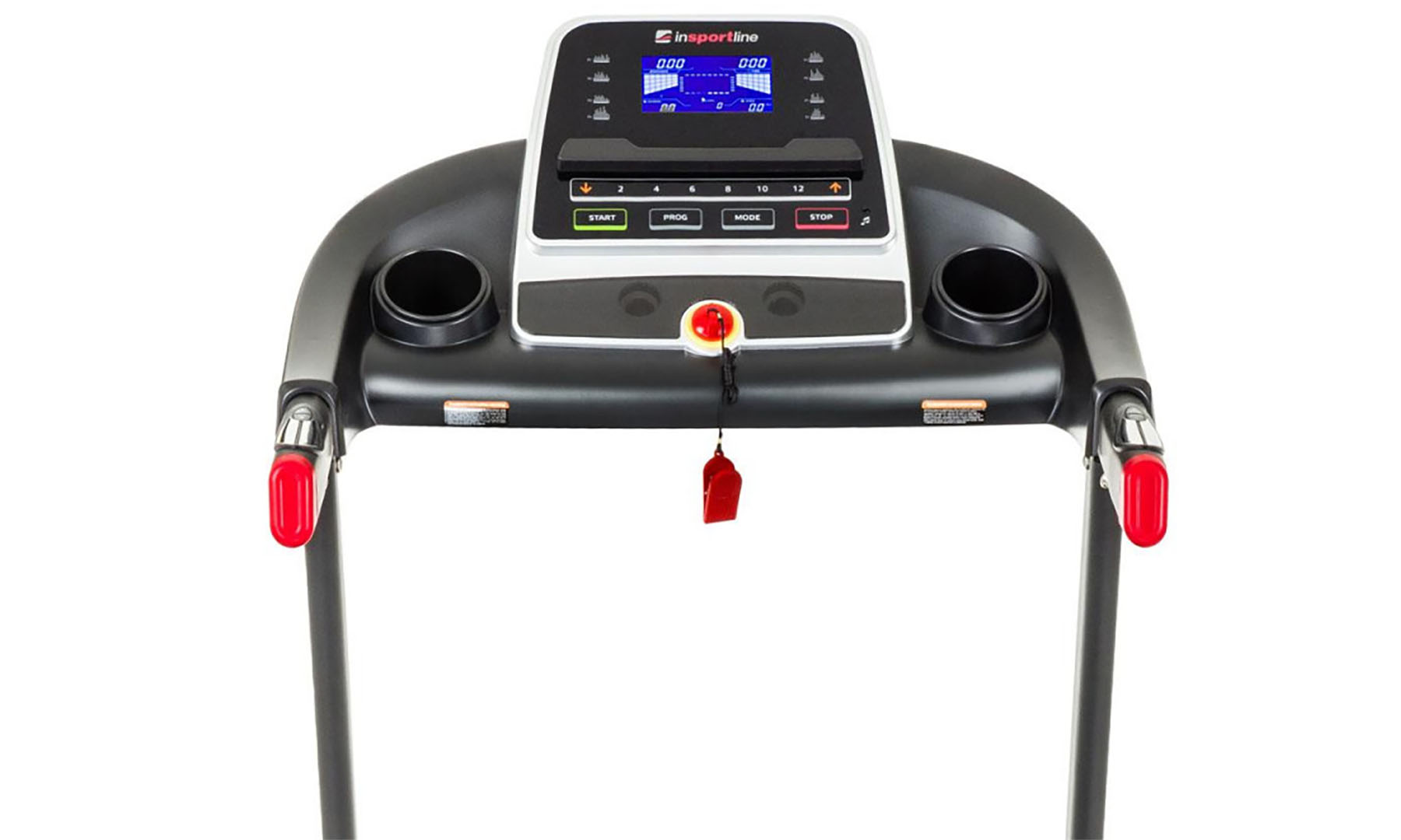 Бігова доріжка inSPORTline Lavister чорно-червоний 3