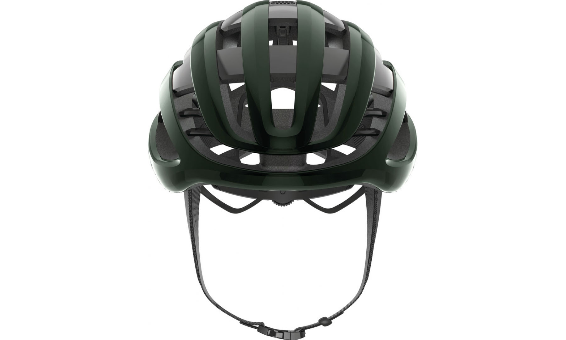 Велошолом спортивний ABUS AIRBREAKER Moss Green, розмір M (52-58 см), темно-зелений 6