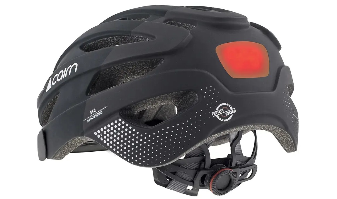 Велошлем Cairn Fusion full black размер М 55-59 см 3