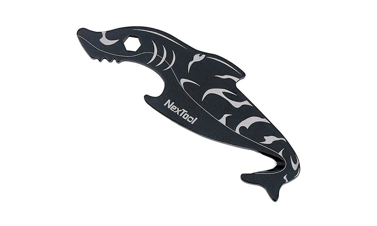 Фотография Мини-Мультитул NexTool EDC box cutter Shark KT5521 черный