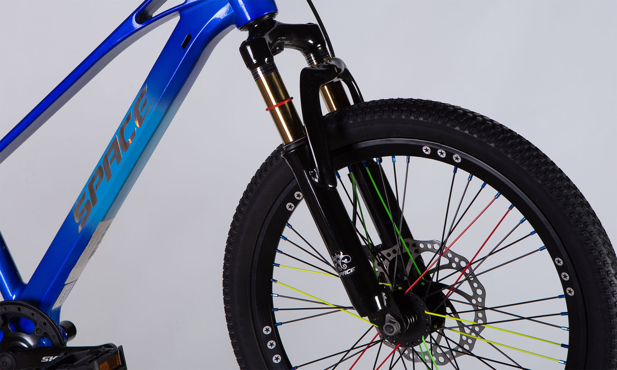 Велосипед SPACE KID ALIOTH DD FR 20", размер XXS, рама-11", год 2025, синий 5 Велосипед SPACE KID ALIOTH DD FR 20", размер XXS, рама-11", год 2025, синий 5