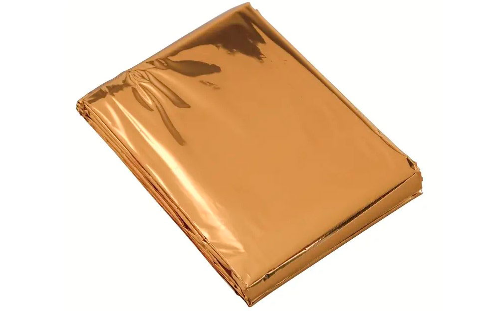 Фотографія Термоковдра AceCamp Emergency Blanket Gold 2