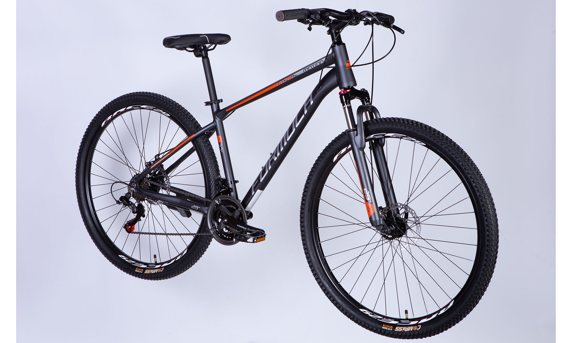 Велосипед Formula MOTION DD FR 29", размер XL, рама-21", год 2025, серо-серебристый (матовый) 5