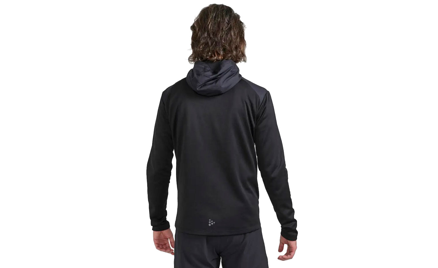 Фотография Кофта Craft ADV ESSENCE JERSEY HOOD, мужская, размер L, сезон AW 22, черный 7