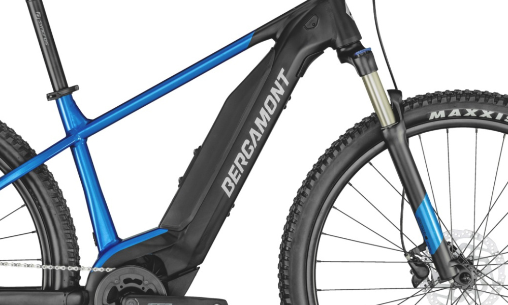 Фотографія Велосипед Bergamont E-Revox 4 29" (2021) 2021 Синьо-чорний 4