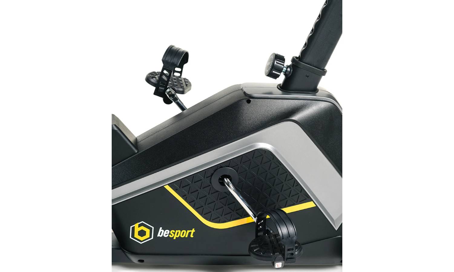 Велотренажер Besport BS-611S SPRINTER магнітний чорно-жовтий 6
