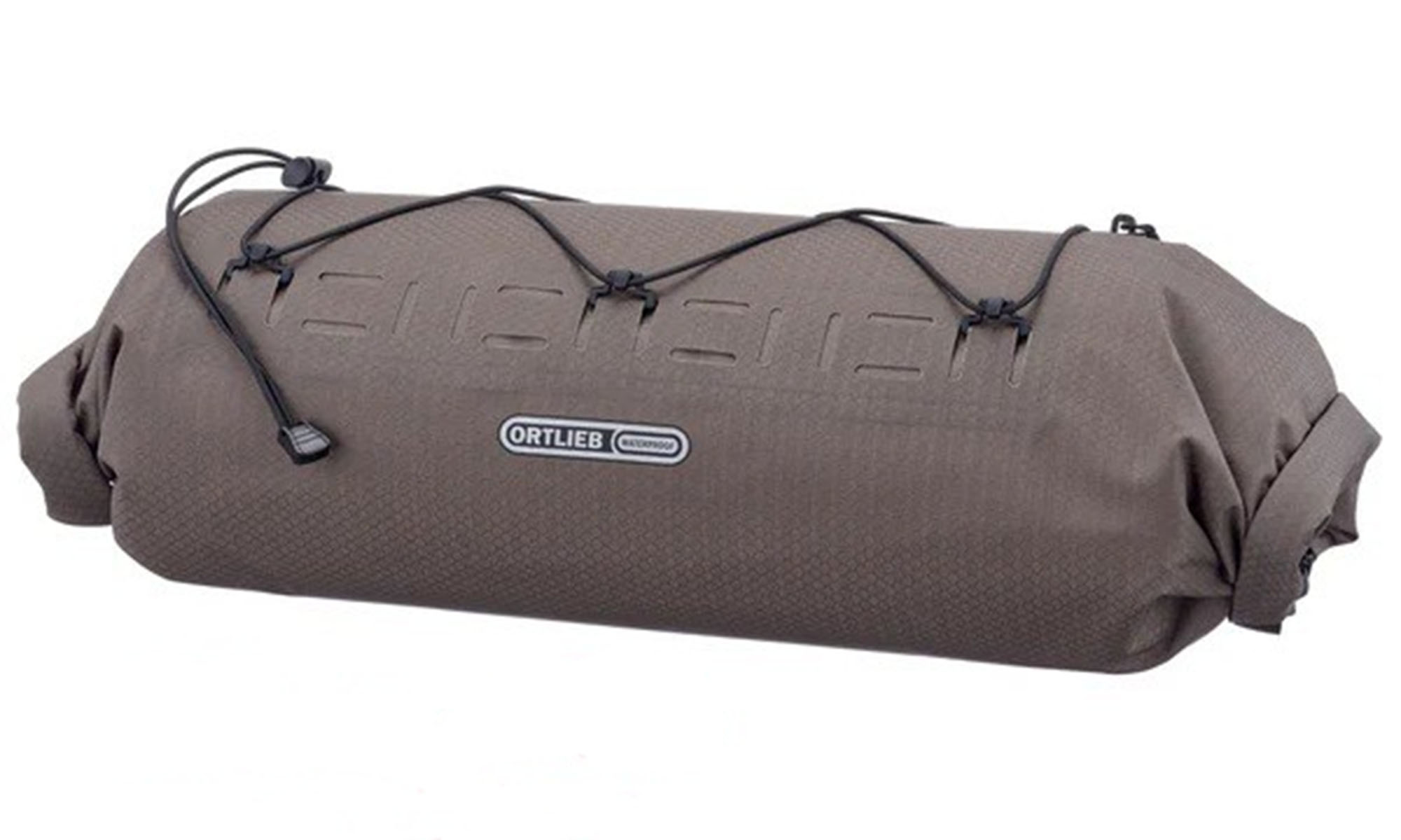 Гермосумка велосипедная на багажник ORTLIEB Dry Pack, коричневая, 12 л 