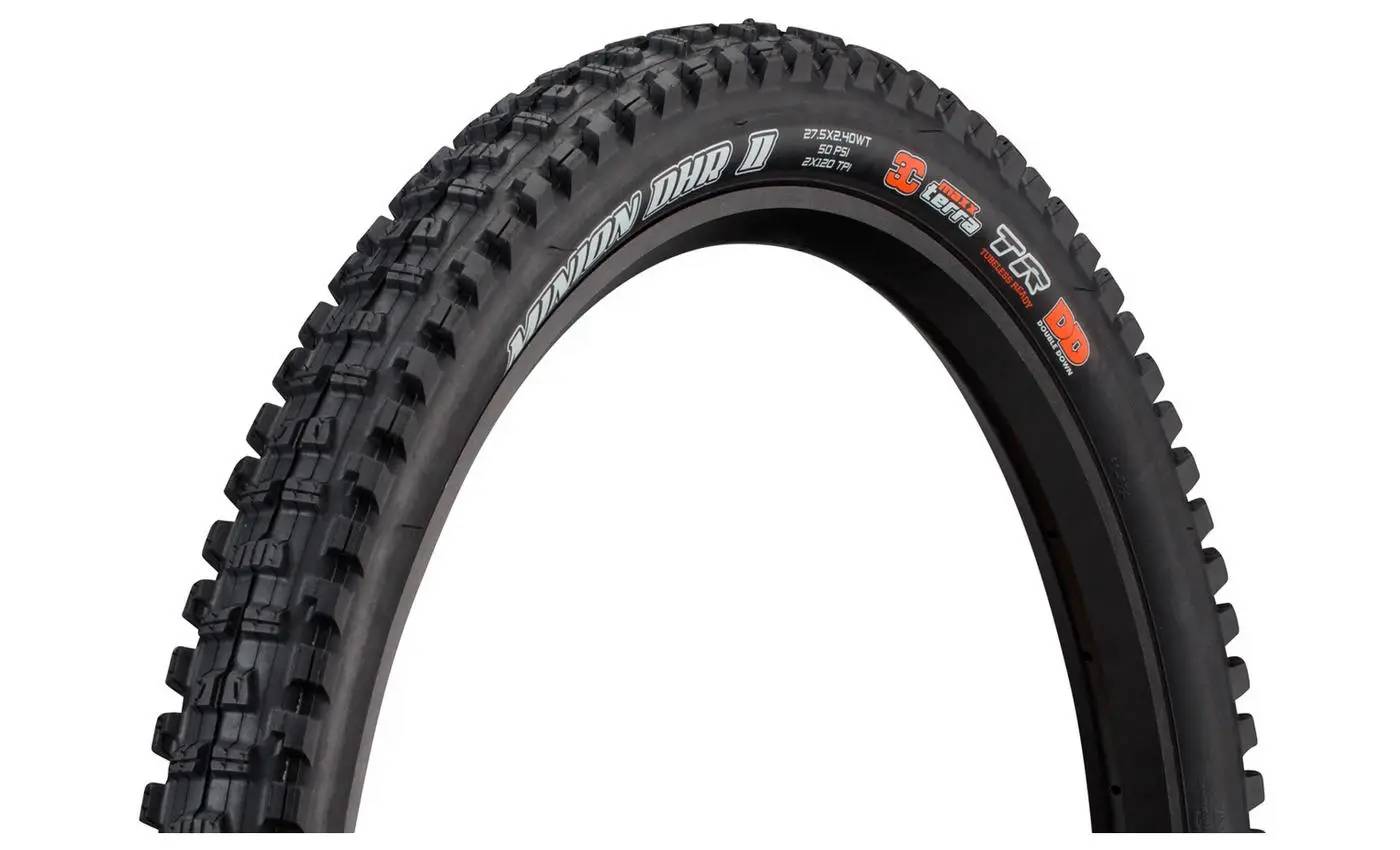 Покрышка Maxxis MINION DHR II 27.5X2.40WT TPI-120X2 Foldable 3CT/DD/TR 3