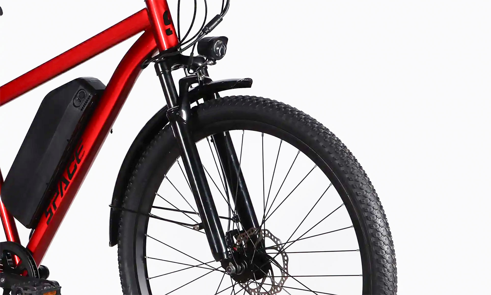 Велосипед с электроприводом SPACE SIRIUS DD FR 29", размер L, рама-19", 48B, 15.6А*ч, 500Вт, год 2026, красный 6