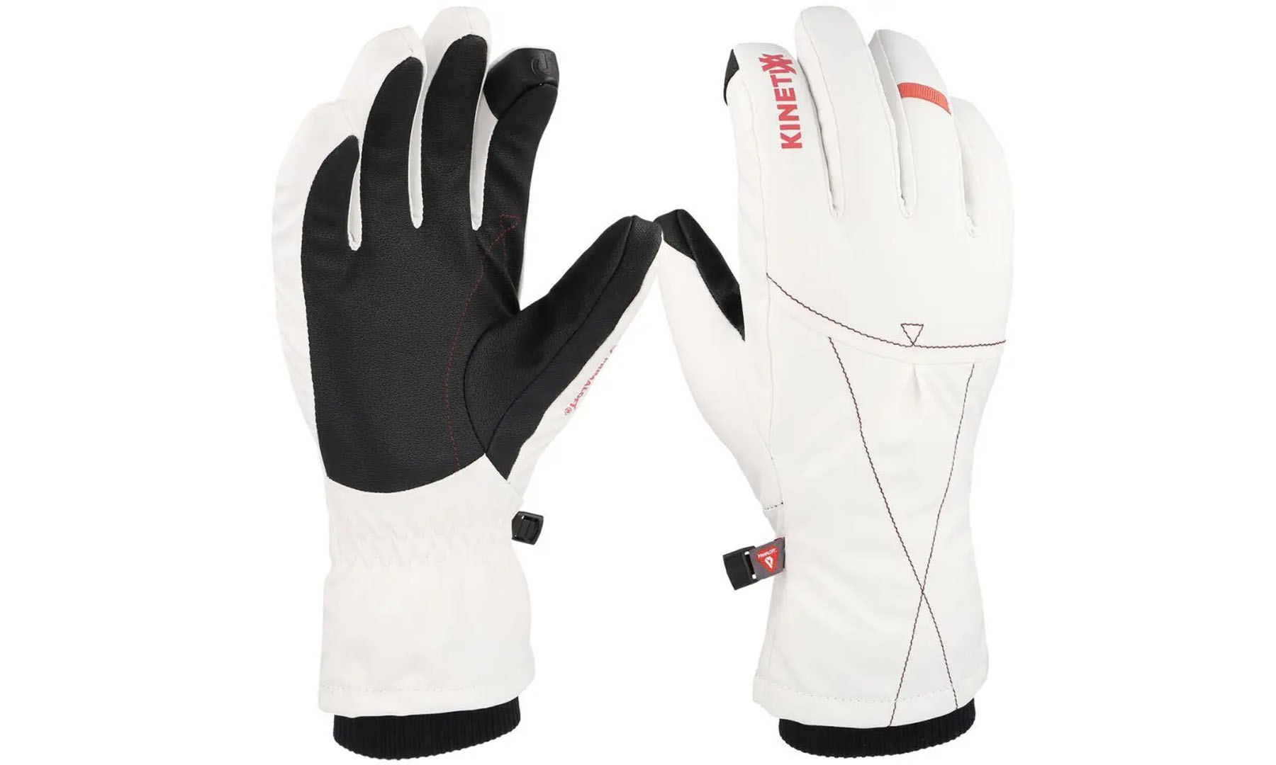Перчатки спортивные зимние женские KinetiXx Alysa белые размер 8 2