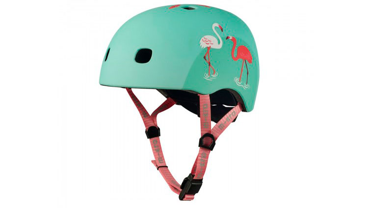 Фотография Защитный шлем MICRO Фламинго размер M 52-56 см 4