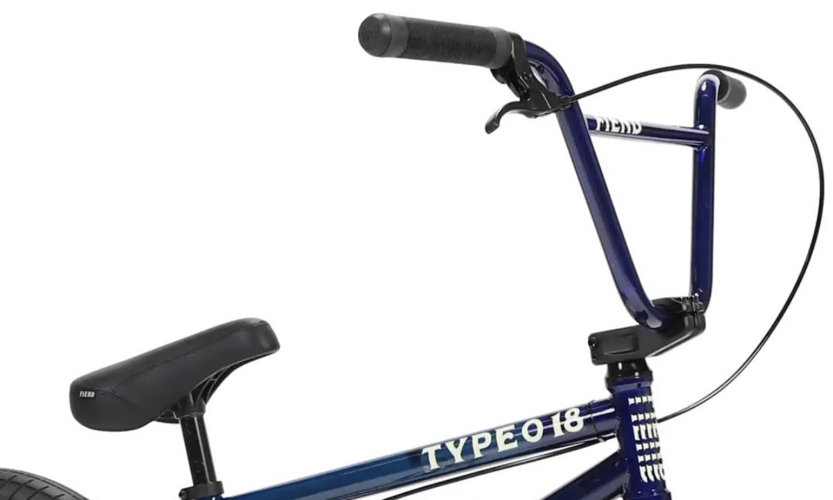 Фотография Велосипед Fiend Type O 18” 2022 синий 3