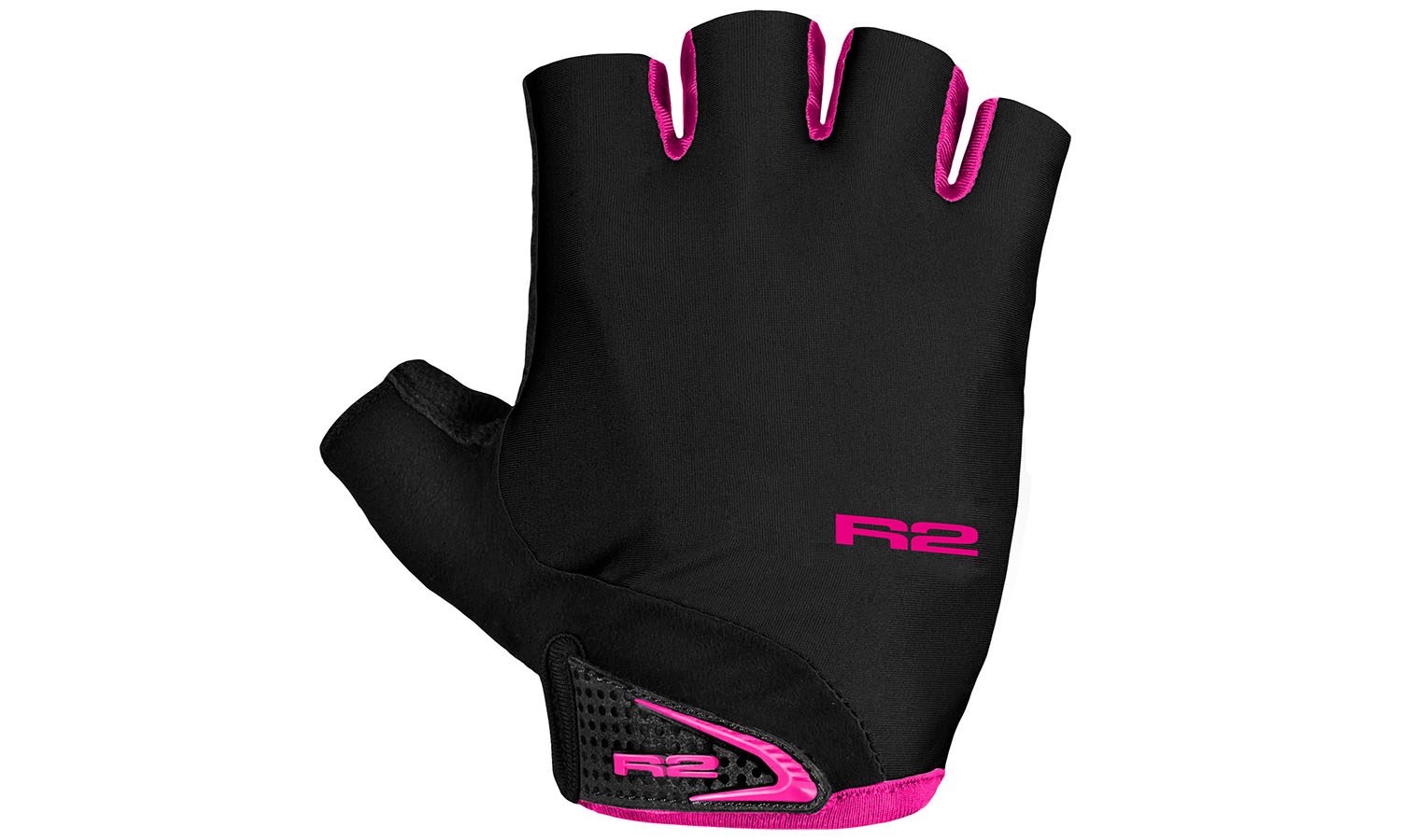 Фотография Перчатки R2 Riley цвет черно-розовый размер M 