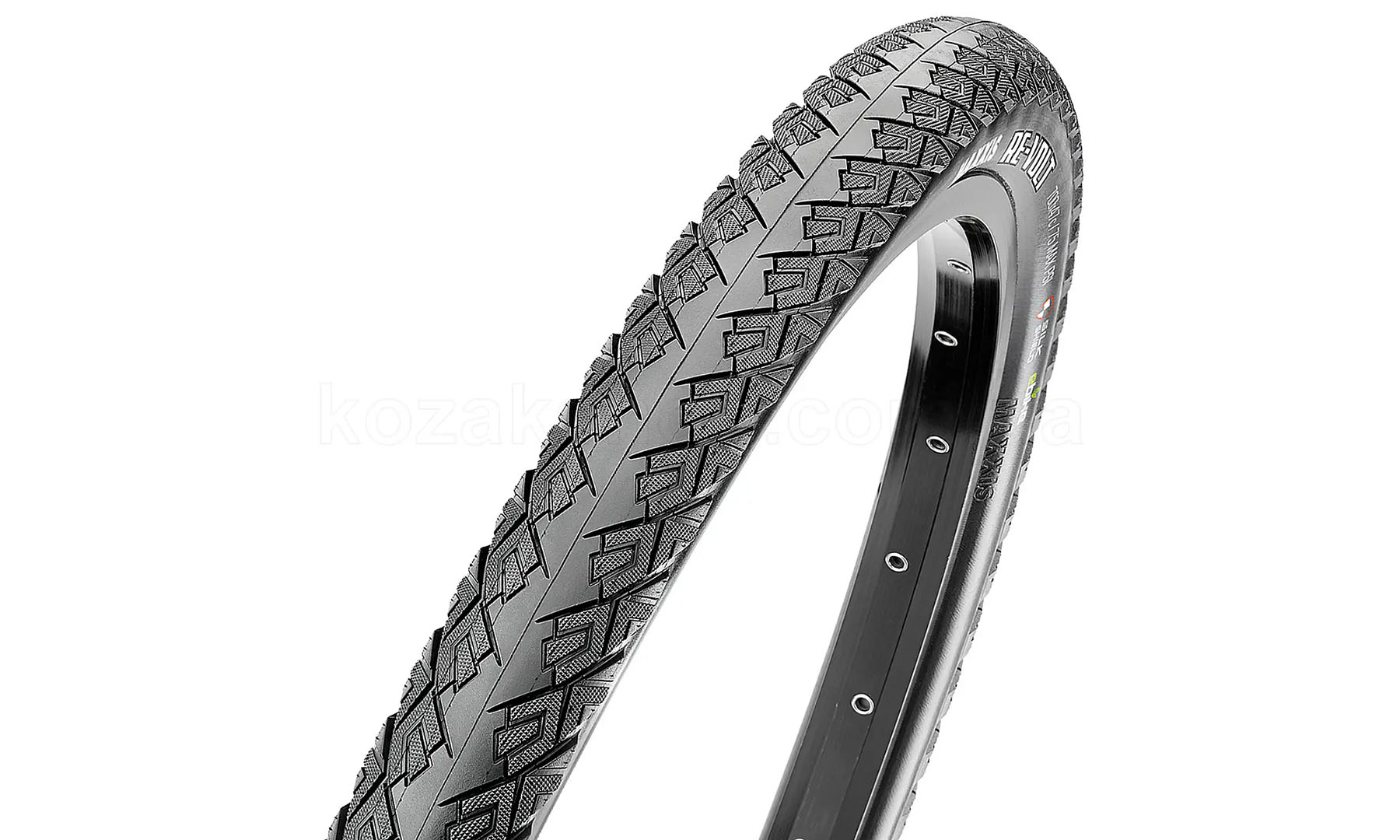 Фотографія Покрышка MAXXIS RE-VOLT 700X47C TPI-60 Wire EBIKE/SILKSHIELD, черная