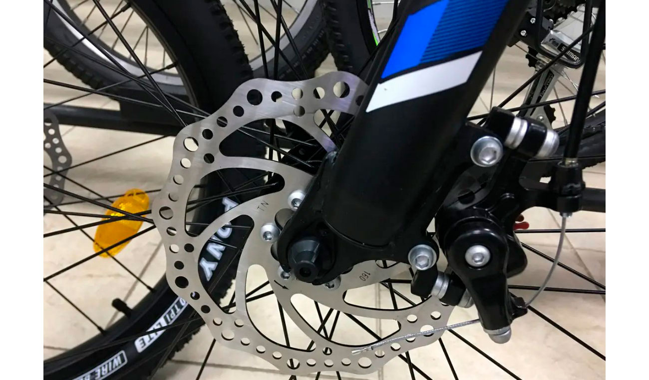 Велосипед Crosser Thomas 26" розмір М рама 17 2021 Чорно-синій 5
