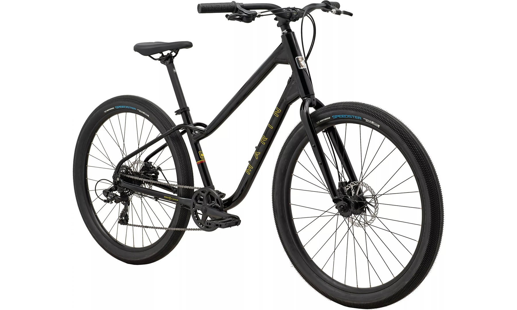 Фотография Велосипед Marin Stinson 1 27,5" рама XL 2024 Gloss Black 3