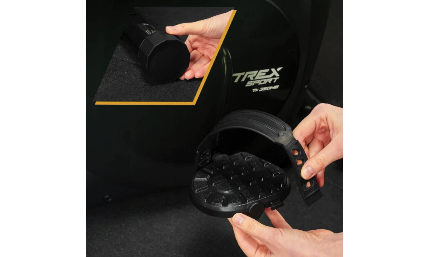 Велотренажер Trex Sport TX-350MB RIZE магнітний чорний 4 Велотренажер Trex Sport TX-350MB RIZE магнітний чорний 4