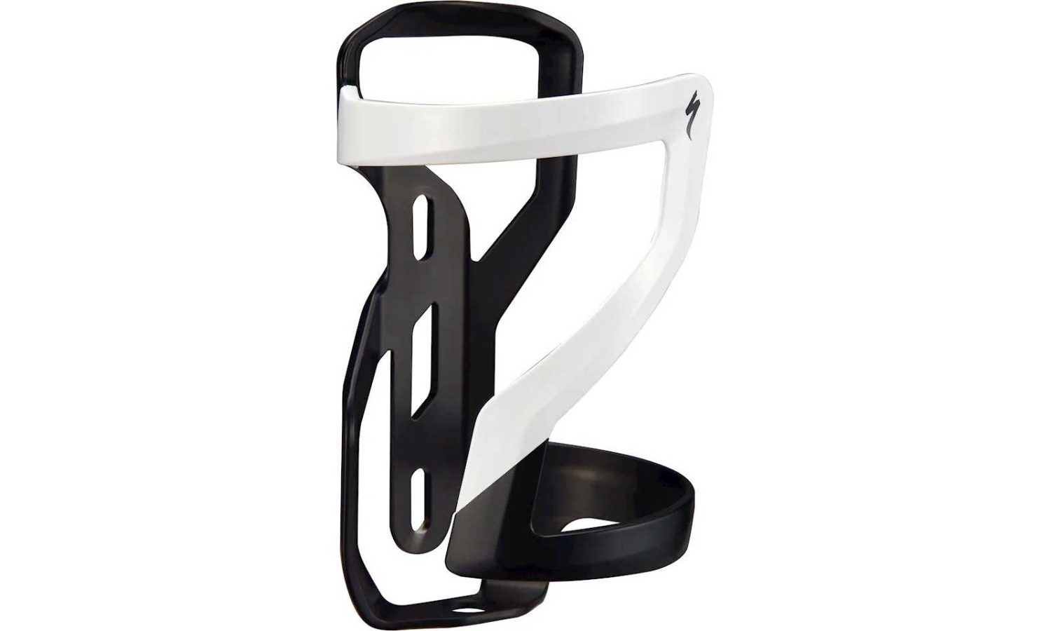 Флягодержатель Specialized ZEE CAGE II SIDE LOADING RIGHT DT, черно-белый 