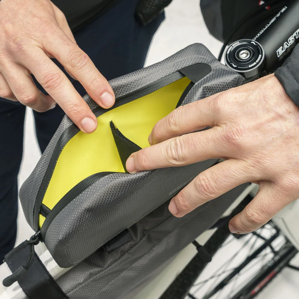 Сумка верхня труба GEOSMINA Large Top Tube Bag (1L), 160г, Сіра 2 Сумка верхня труба GEOSMINA Large Top Tube Bag (1L), 160г, Сіра 2