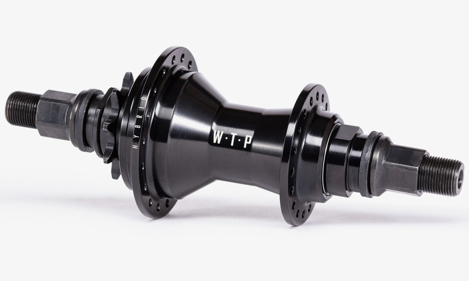 Втулка задня WeThePeople HYBRID Freecoaster-/Cassette Regular Axle LSD 36H 14mm 9t з хабгардами чорна 2 Втулка задня WeThePeople HYBRID Freecoaster-/Cassette Regular Axle LSD 36H 14mm 9t з хабгардами чорна 2