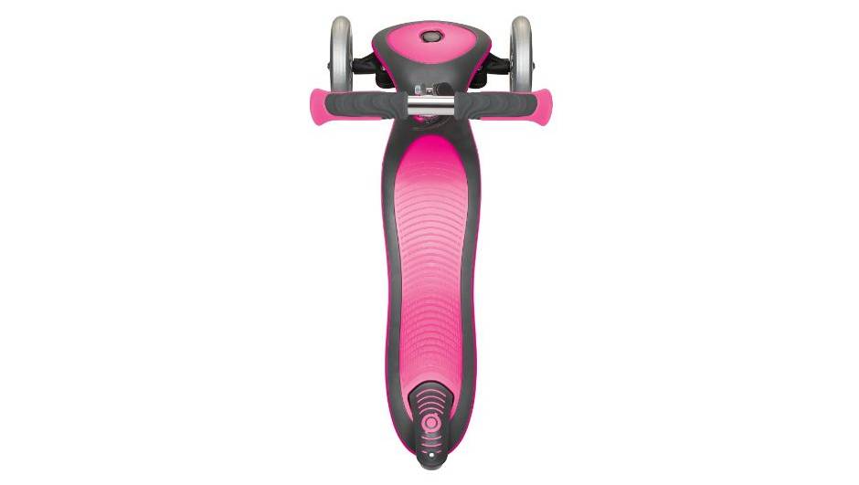 Самокат GLOBBER ELITE DELUXE розовый, колёса с подсветкой, 50 кг, 3+, 3 колеса 5