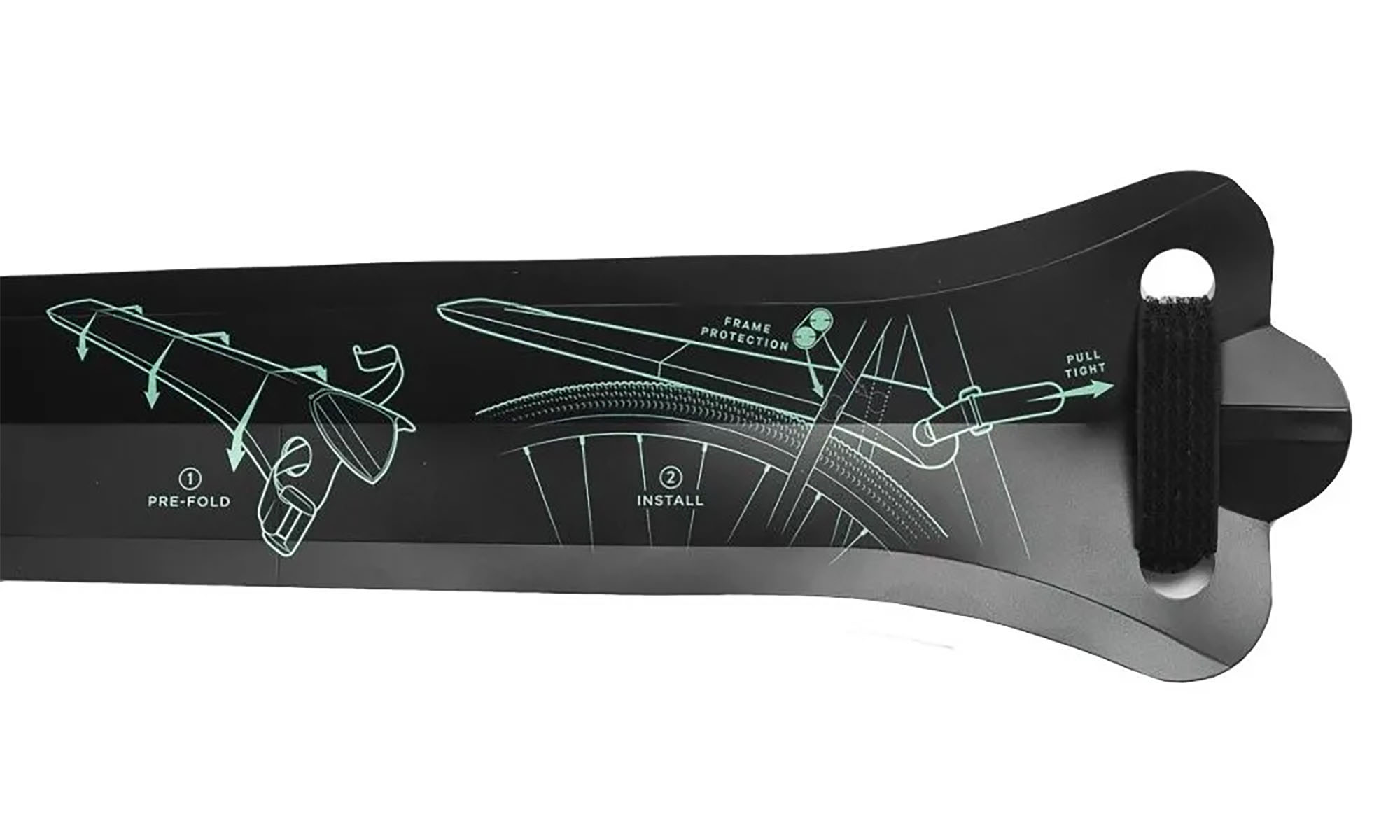 Крыло заднее ASS SAVERS, Fendor Bendor Big, черное 5 Крыло заднее ASS SAVERS, Fendor Bendor Big, черное 5