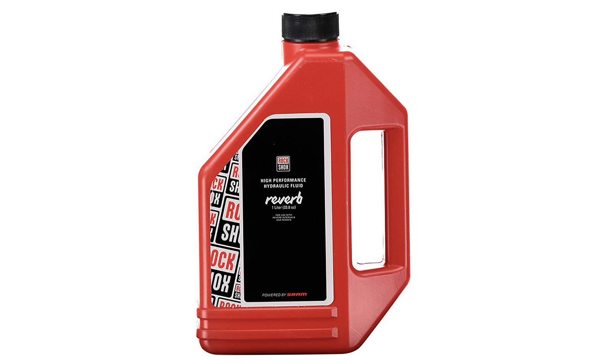 Фотография Масло RockShox Reverb Hydraulic Fluid, 1 литр - (Reverb/манетка)